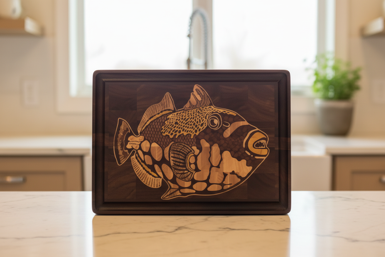 Fish board - warm kitchen