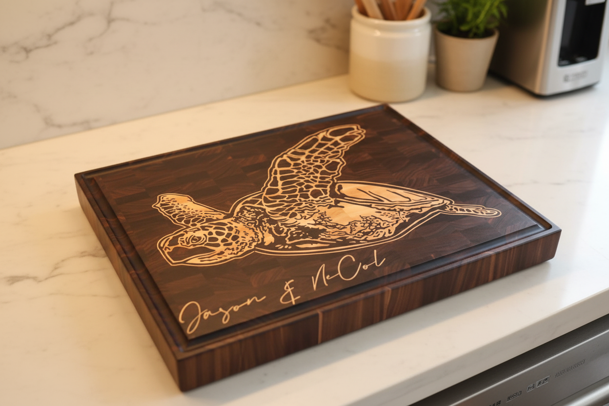 Jason & NiCol Turtle Board - Warm Kitchen